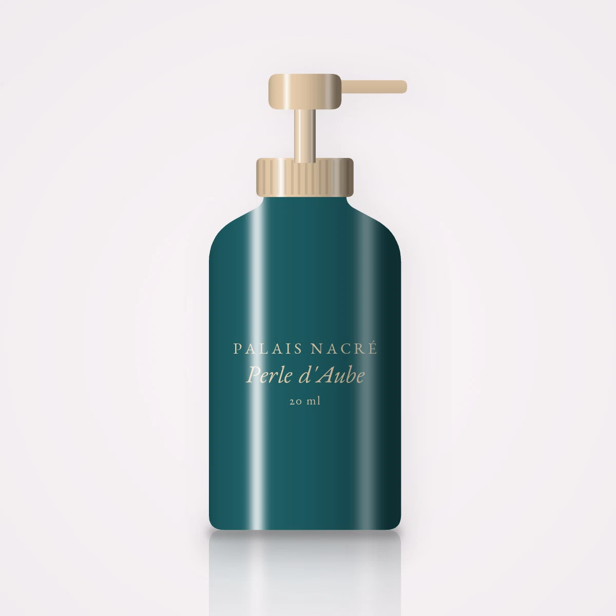 Perle d'Aube contour des yeux lissant – Palais Nacré, flacon-pompe 20 ml