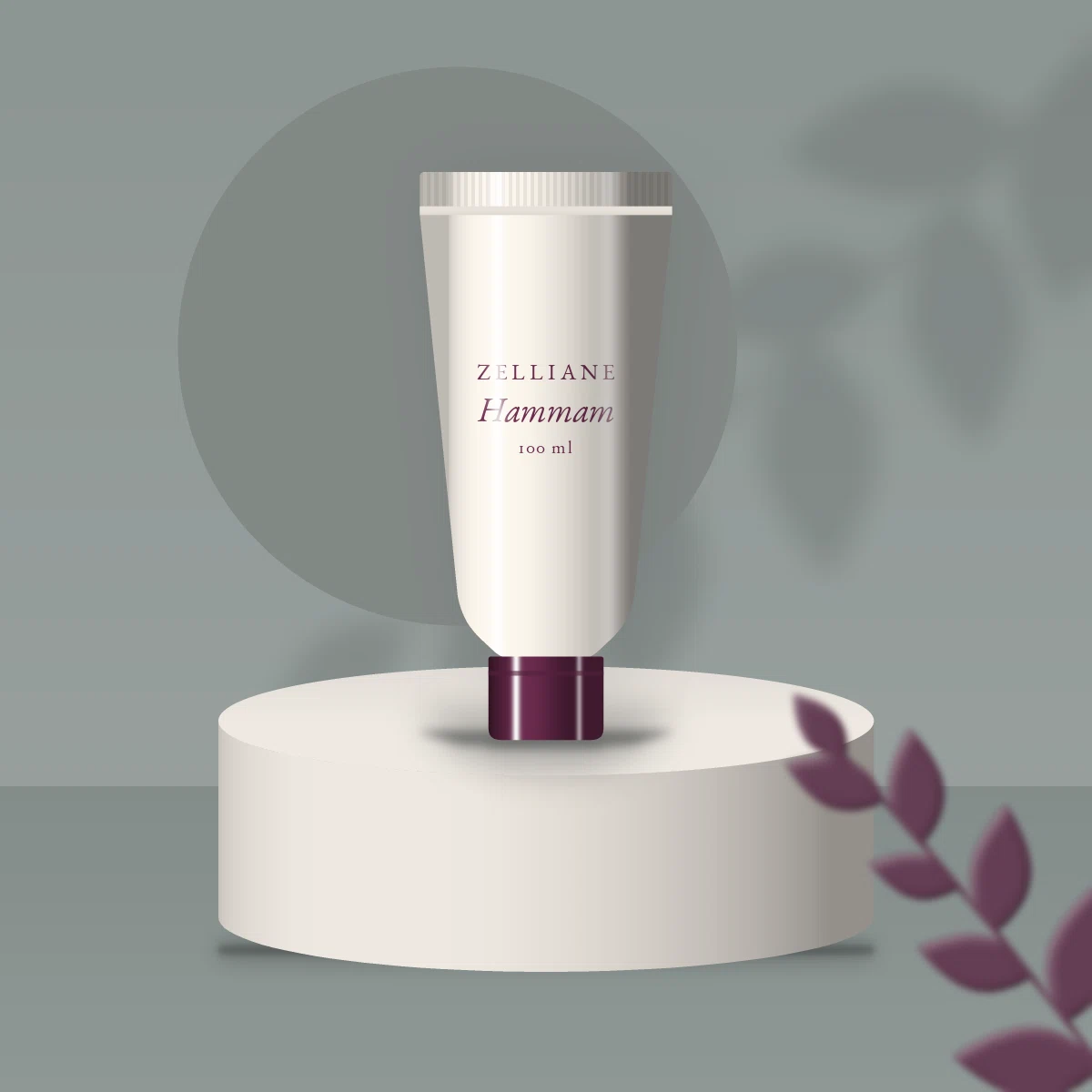 Masque visage anti-fatigue Hammam – Zelliane, photo d'ambiance