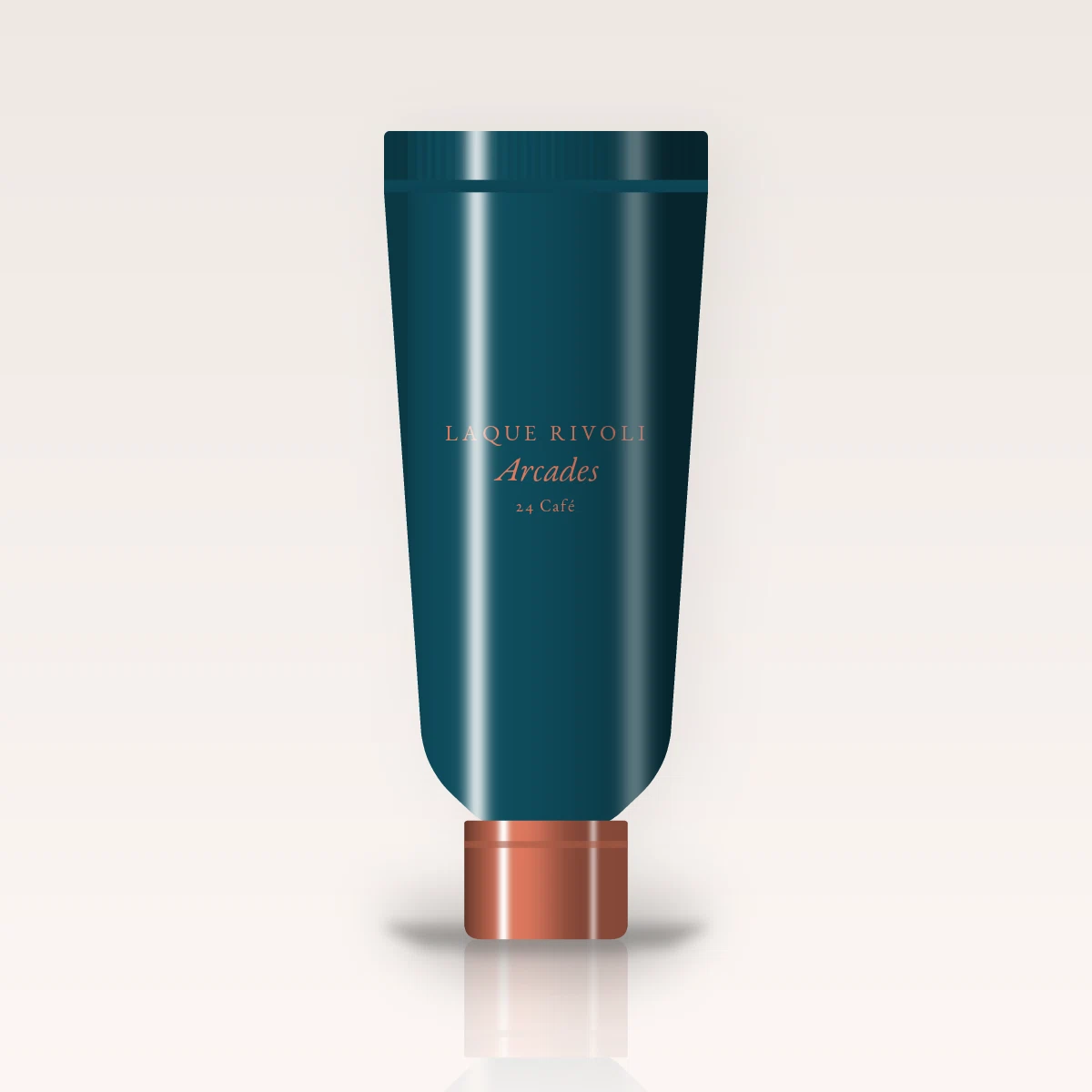 Fond de teint Arcades à la centella asiatica – Laque Rivoli, tube 30 ml, teinte 24 Café